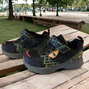 Boy's Light Up Skechers, Skech-O-Saurus Sneakers With Dinosaur Eye Toddler  9